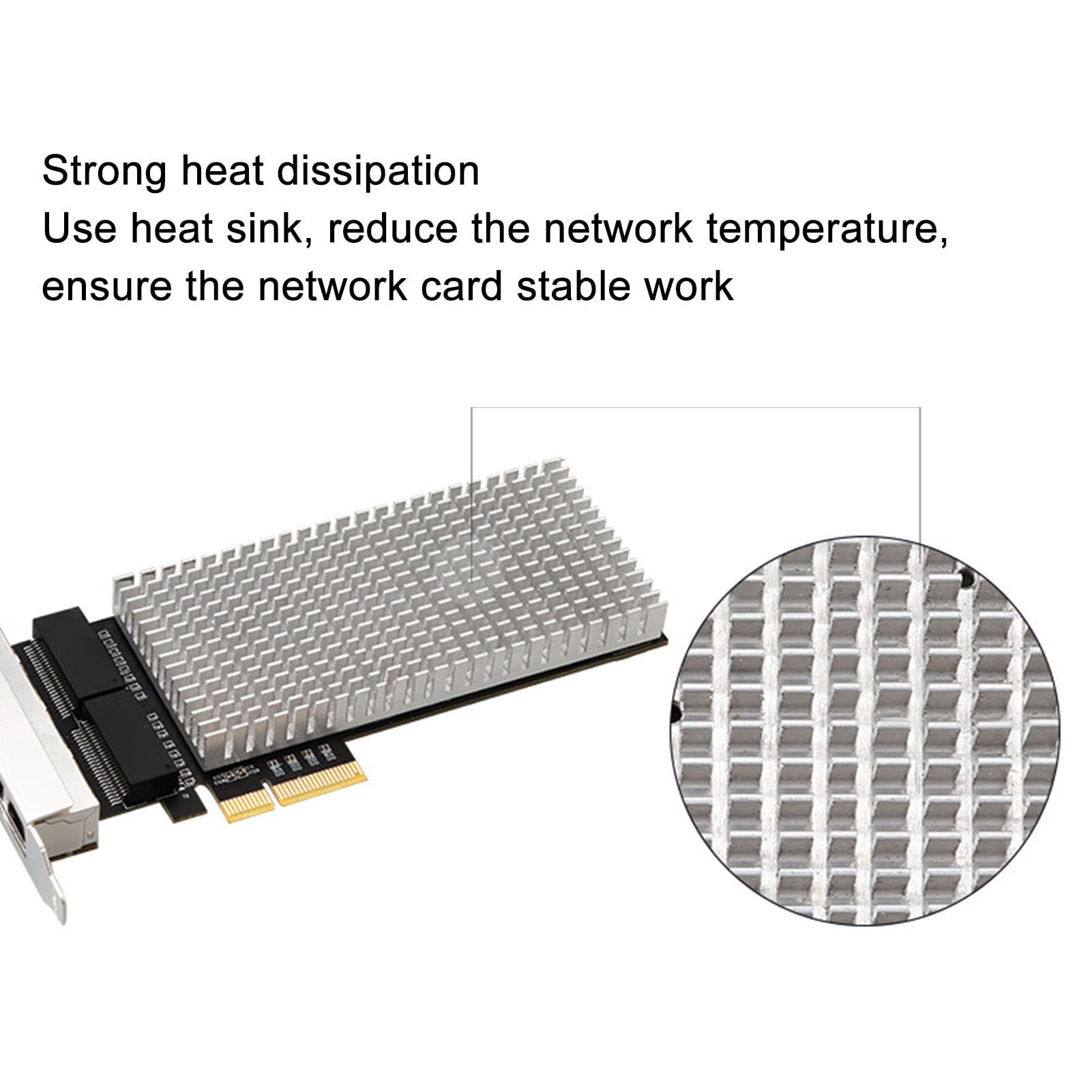 Generic Gigabit Mbps del Chip Ethernet Senza Disco della Scheda di Rete del Porto 2.5G 4 per I226 Rj45 Pcie, Schede di Rete, Generickqohcusr91