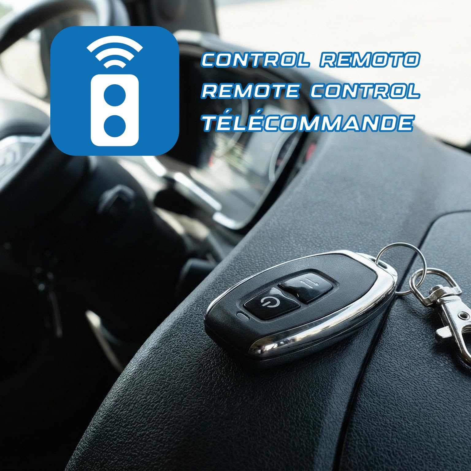 Ryme Automotive Rotativo LED R65 28W Batteria Li-ion Include Comando a Distanza Batteria Ricaricabile Autonomo Emergenza Giallo Magnetico