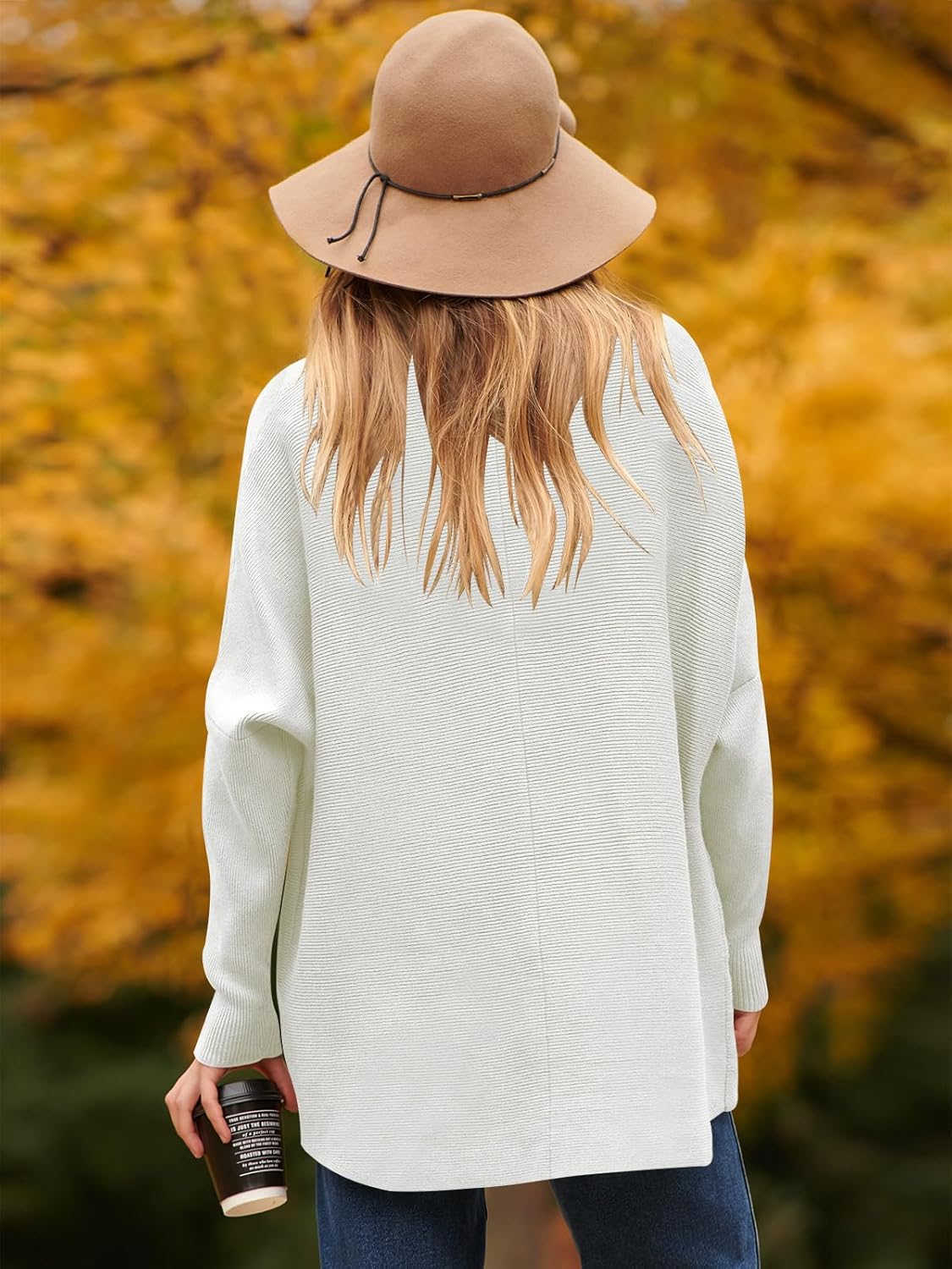 ANRABESS Womens Oversized Turtleneck Batwing Long Sleeve Casual Cozy Baggy Knit Pullover Tunic Sweater 2025 Fall Outfits - Image 7