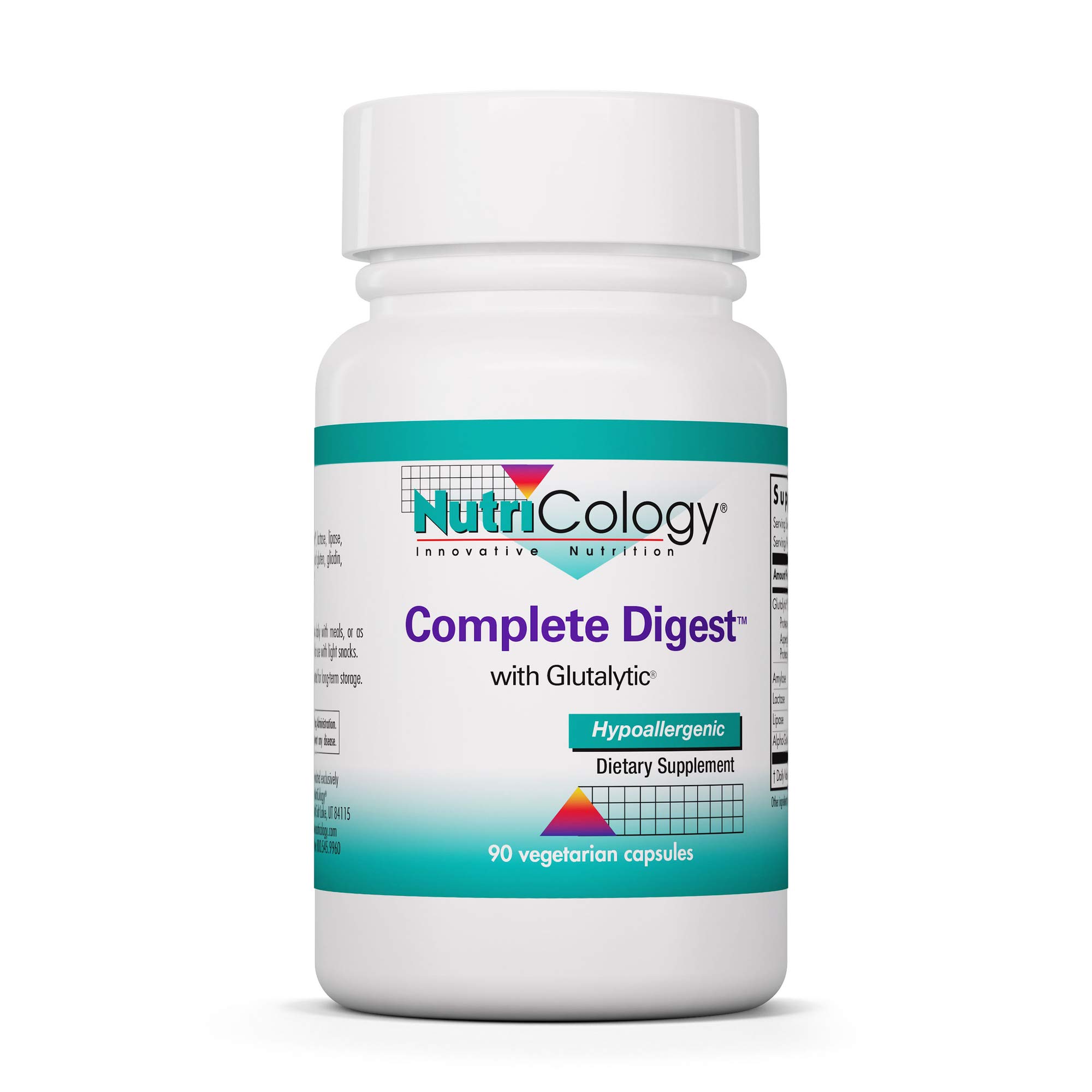 Buy cology Complete Digest Vegan Digestive Enzymes, Gluten Support