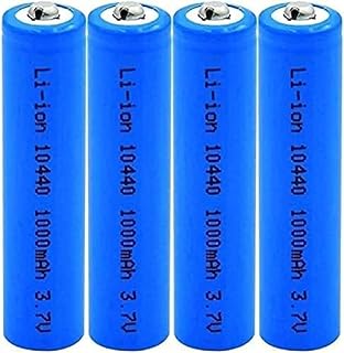 Rechargeable BatteryRechargeable Battery 3 7V 10440 1000Mah Lithium Ion Replacement Cells for Electric Shaver -4_Pieces Lithium-ion Rechargeable Battery
