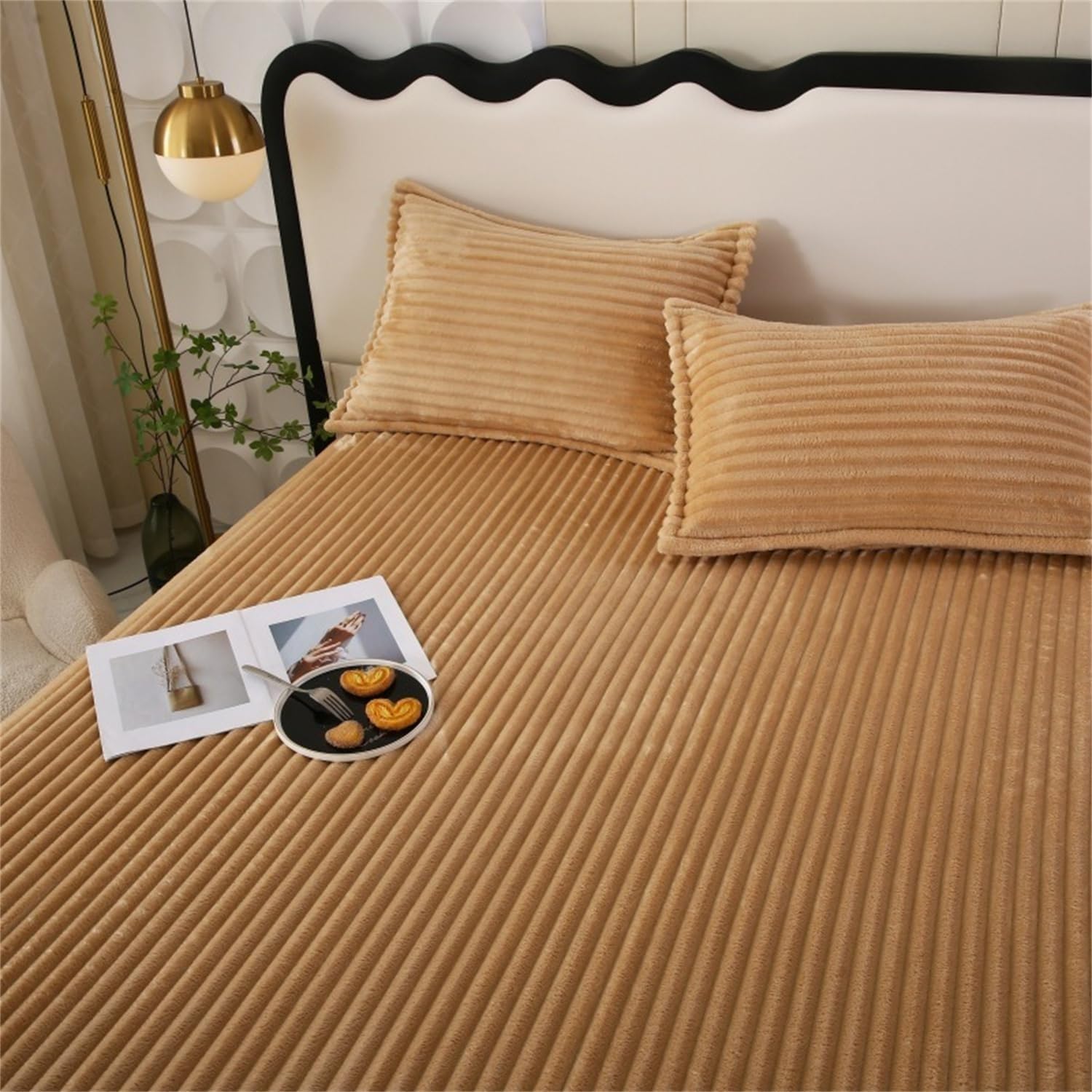 Protector de colchón de franela, suave, transpirable, impermeable, con bolsillo profundo para uso doméstico, profundidad de 11 pulgadas, ajuste seguro, ideal para colchones de tamaño individual