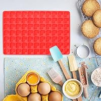 Vista 5 de Mini caramelo de chocolate para automóvil, moldes de silicona en forma de automóvil pequeños para hornear, galletas, galletas, pudín de galletas