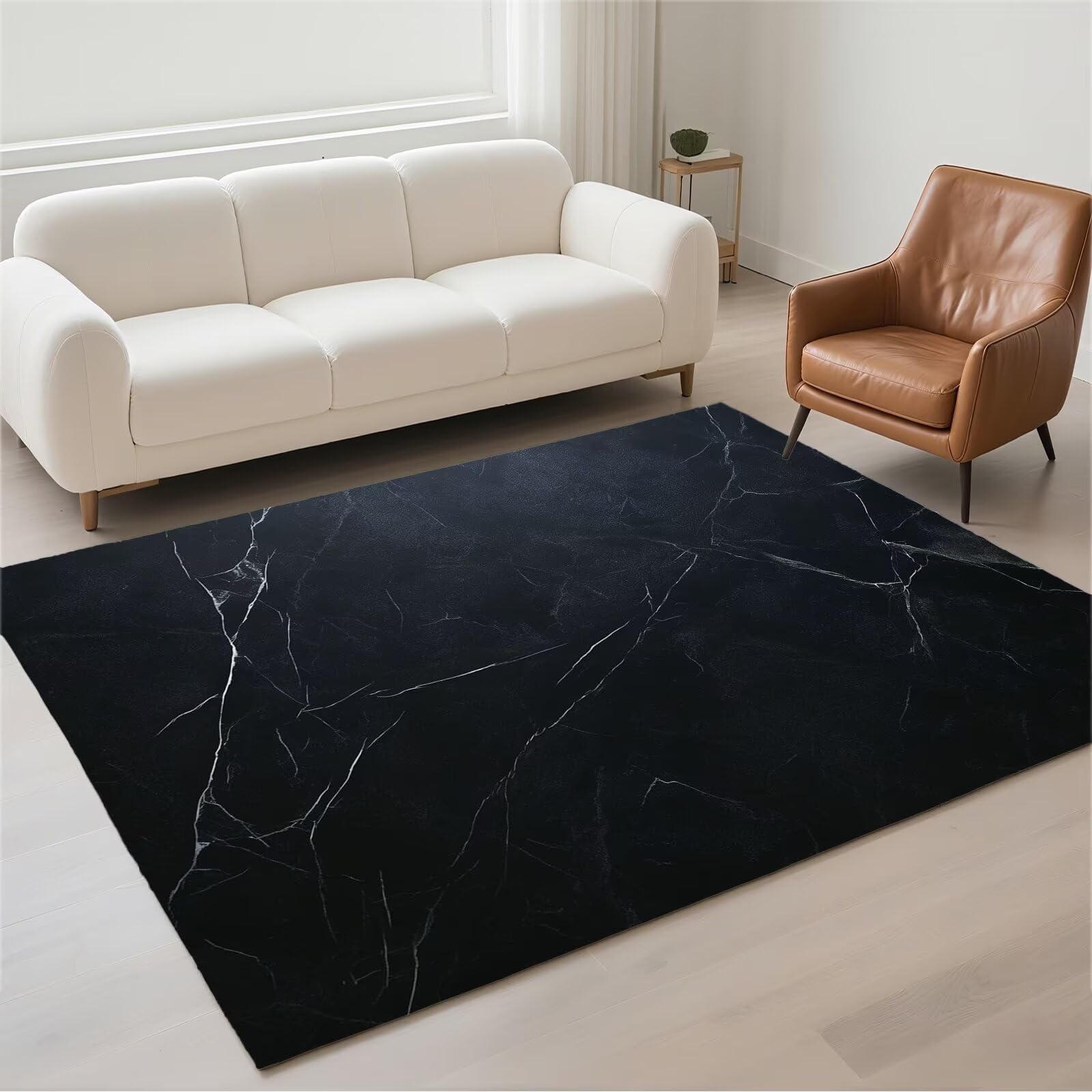 Tapis moderne lavable et antidérapant fini les tapis qui glissent dans le salon