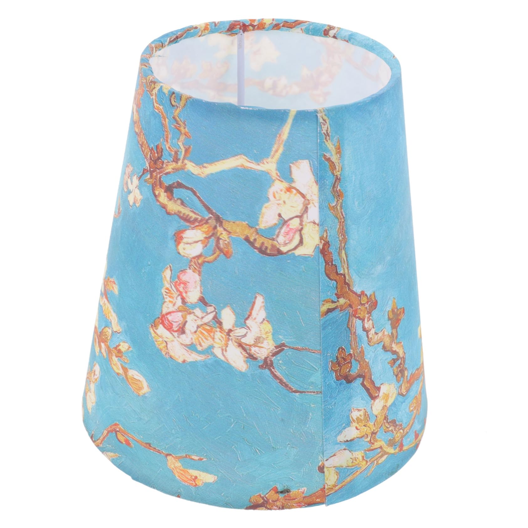 Pantalla de lámpara E27 con patrón floral que transforma tu dormitorio en un refugio retro 8