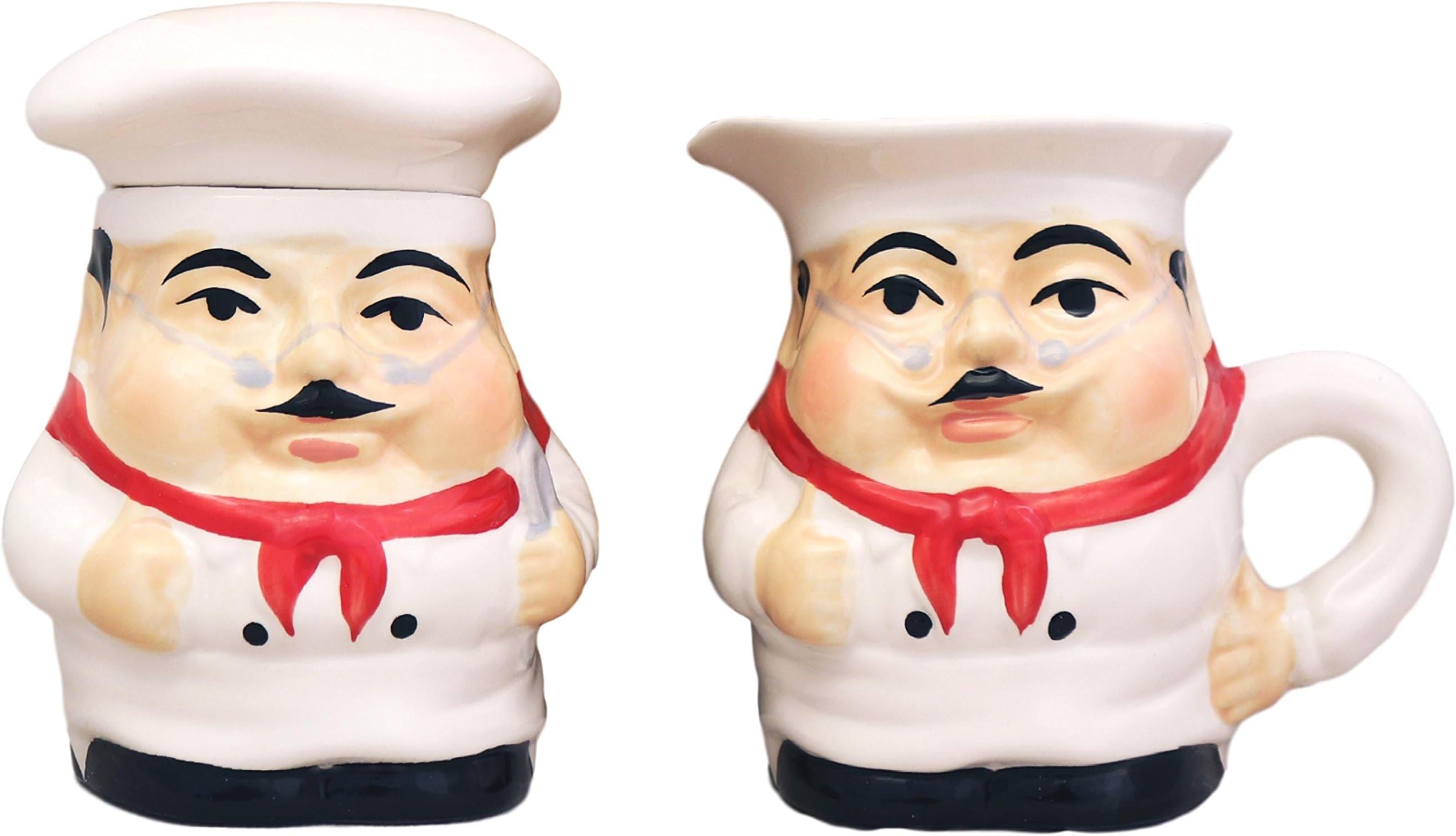 KMC Fat Chef Sugar and Creamer Set