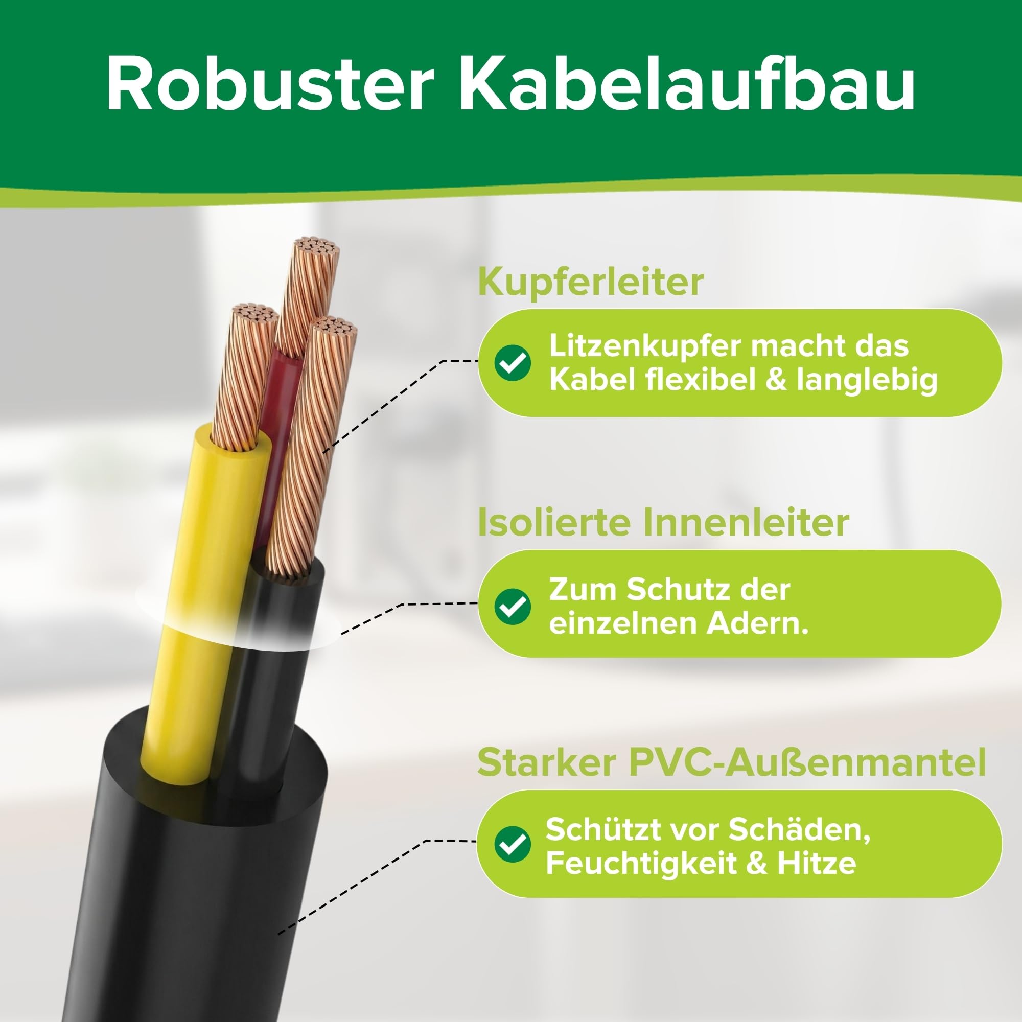 InLine 16752D kabel sieciowy, zestyk ochronny kątowy na wtyczce urządzenia zimnego C13 zagięty w lewo, 3 m, czarny