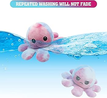 Amazon.co.jp: タコリバーシブルぬいぐるみ、runjoyかわいいりょーめん