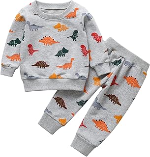 Tearfuty Baby,Clothing,Baby Boys 0-24m,Outfits & Clothing Sets Tearfuty Baby Boy Clothes Long Sleeve Tops Pants 2pcs Clothing Sets