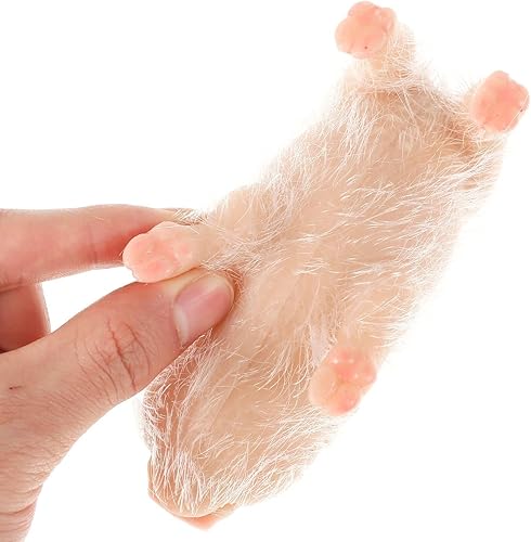 Miniatura 3 de Qsincth Mini cerdito de silicona de 5 pulgadas, lindos juguetes de cerdo de lunares negros, lindos animales realistas, mini muñeca de cerdo de bebé,