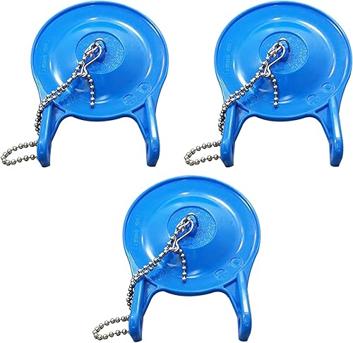 Miniatura 9 de Hibbent - Repuesto para aleta de inodoro, compatible con Gerber 99-788, 3 pulgadas, ahorro de agua, alto rendimiento, fácil de instalar, color azul