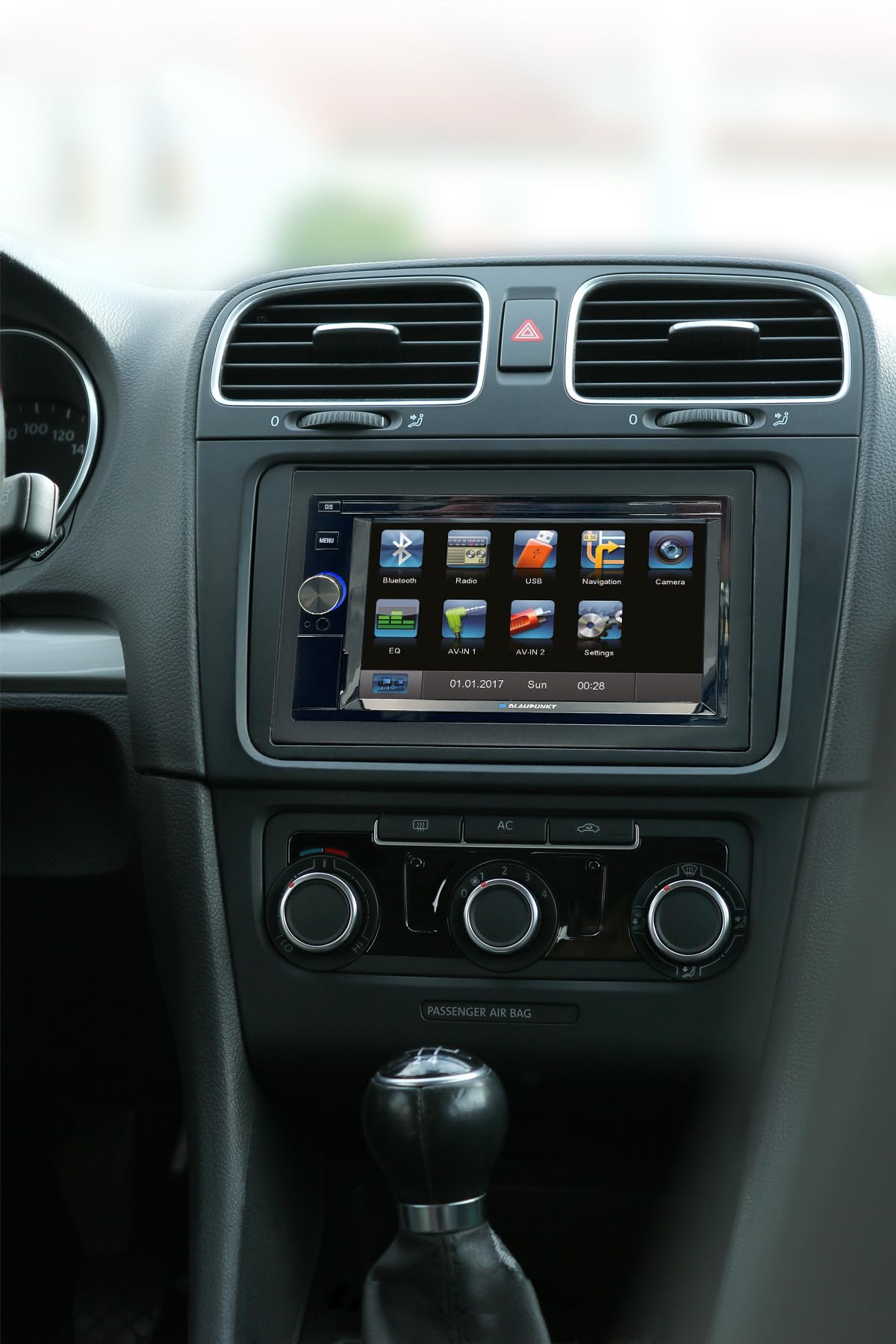 Blaupunkt Santa Cruz 370 Radio Samochodowe, Czarny, 6,2"