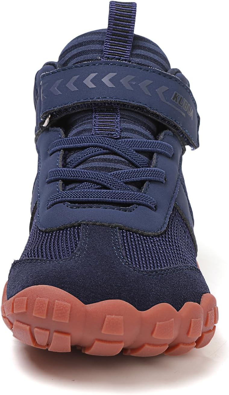 KUBUA Kids Barefoot Shoes Boys Girls High Top Minimalist Zero Drop Sneakers for Tennis Walking Hiking Athletic Little Big Kid - Image 6