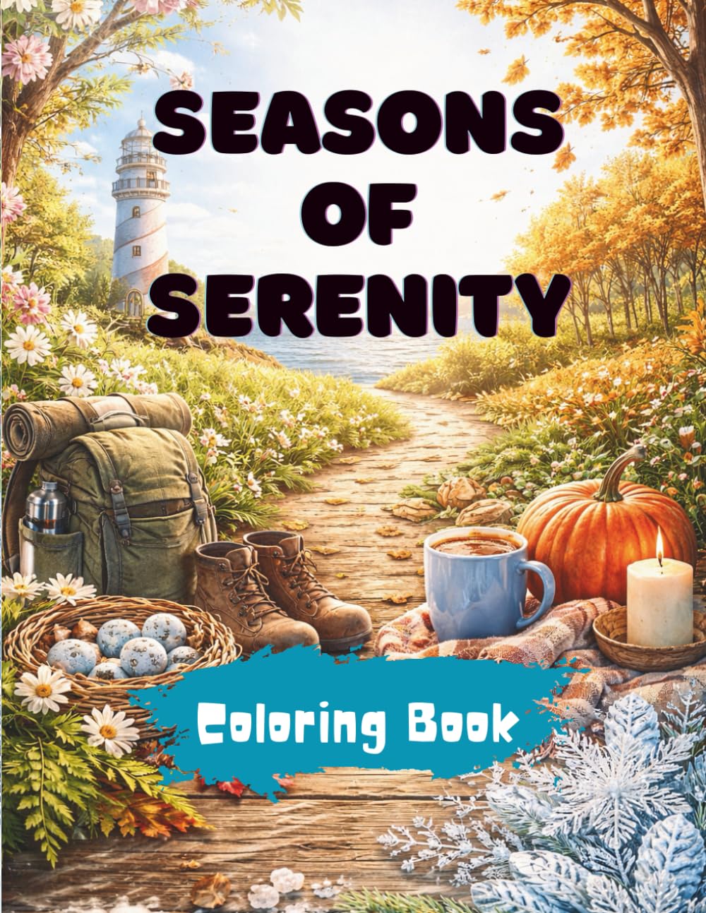 Seasons of Serenity Coloring Book