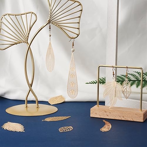 Vista 92 de FASHEWELRY 16 piezas de aretes de turquesa de estilo tibetano, joyería occidental redonda plana, joyería occidental, colgantes de piedras preciosas