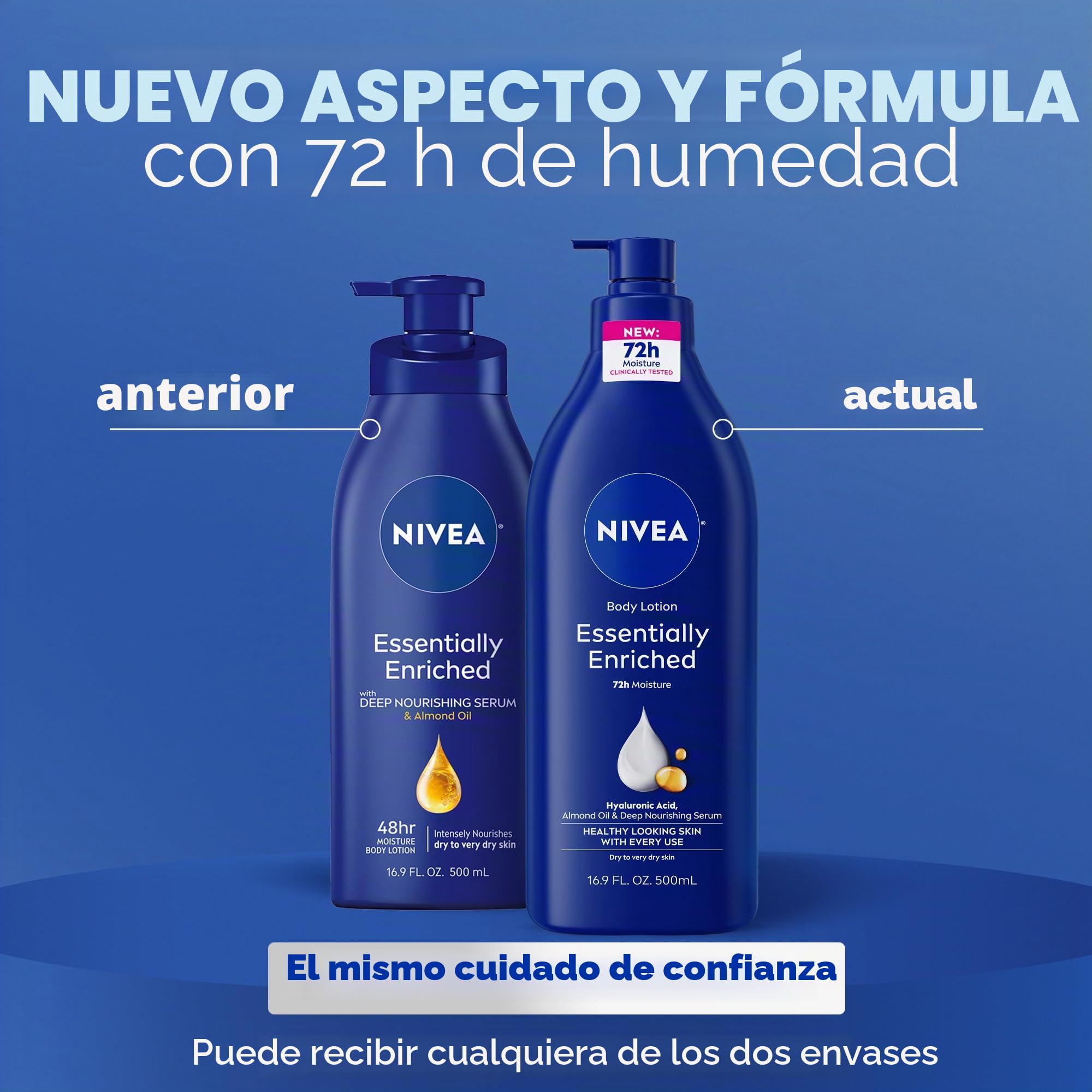 NIVEA Essentially Enriched Body Lotion, 16.9 Ounce by Nivea