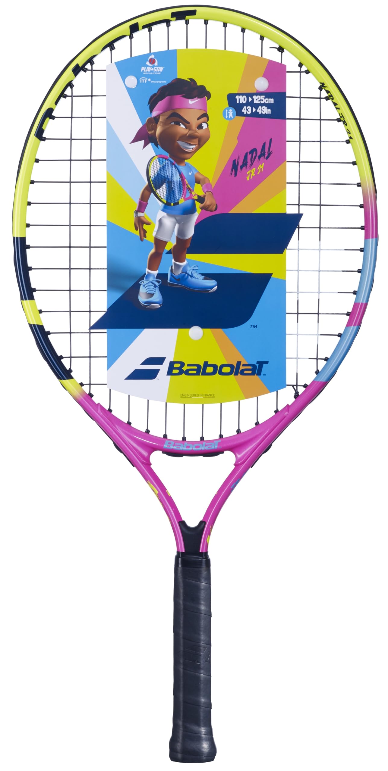 Amazon | Babolat Nadal ジュニア 21インチ (Rafa 第2版) テニス