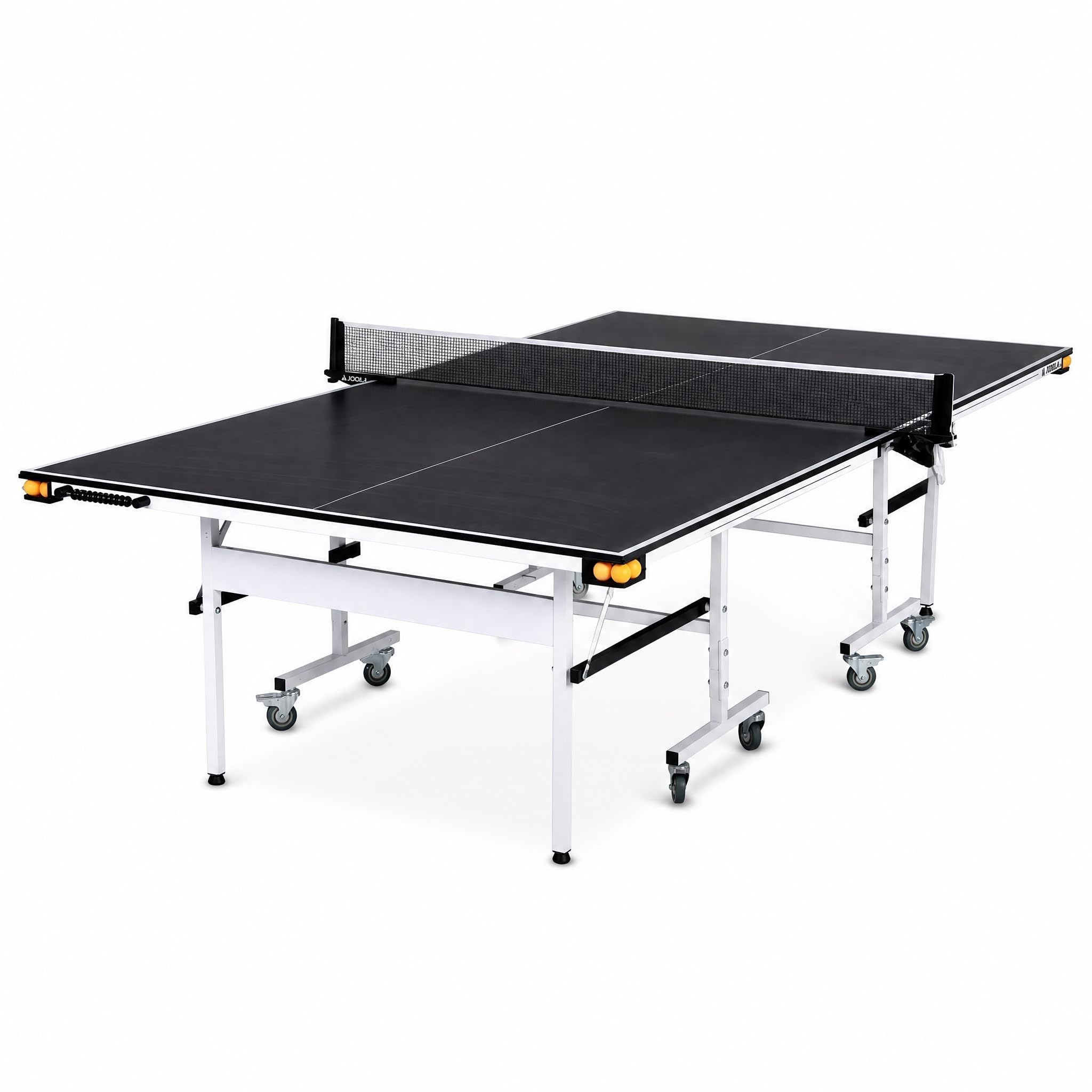 Regulation Size Indoor Ping Pong Table with Playback Mode & Quick Assembly