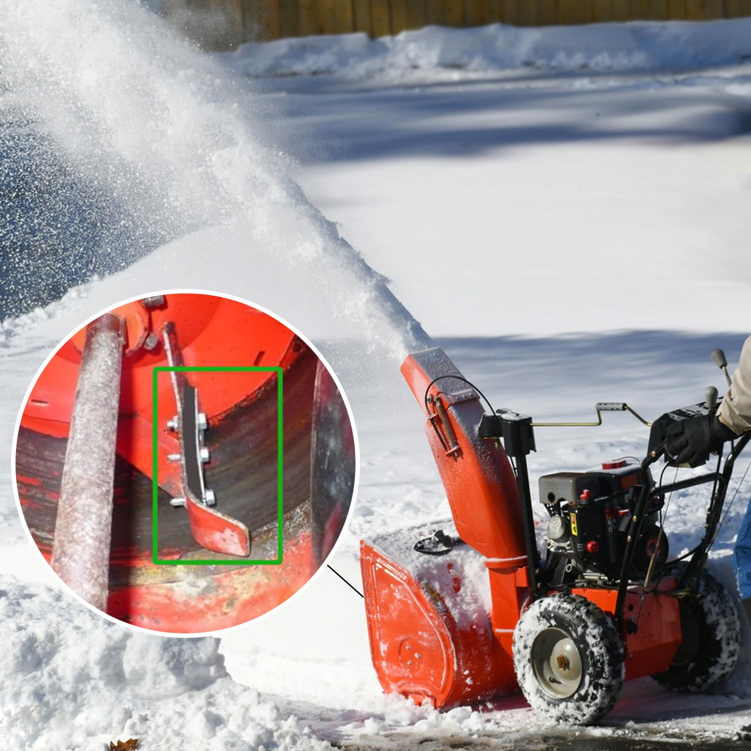 Snapklik.com : 304 Stainless Snow Blower Impeller Modification Kit For ...