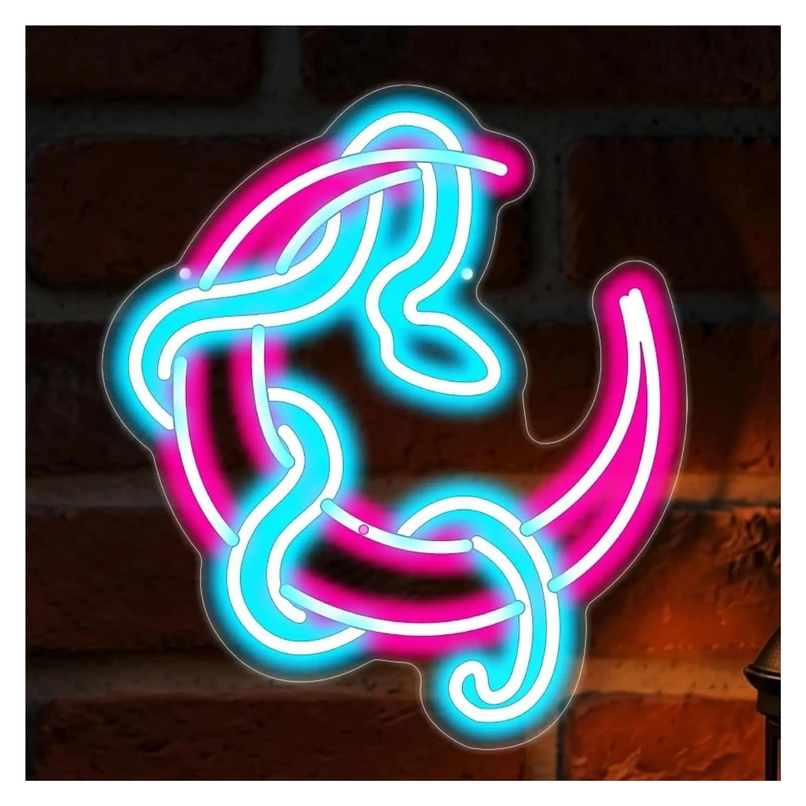 Insegna al Neon Insegna Al Neon Snake Dimmerabile