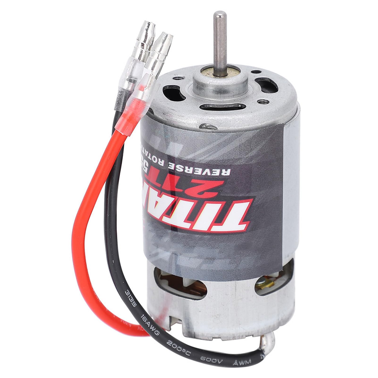 MechKit RC Motor 550 21T for TRAXXAS 1/10 RC Car Series, 21T Metal 550 Electric Motor Replacement