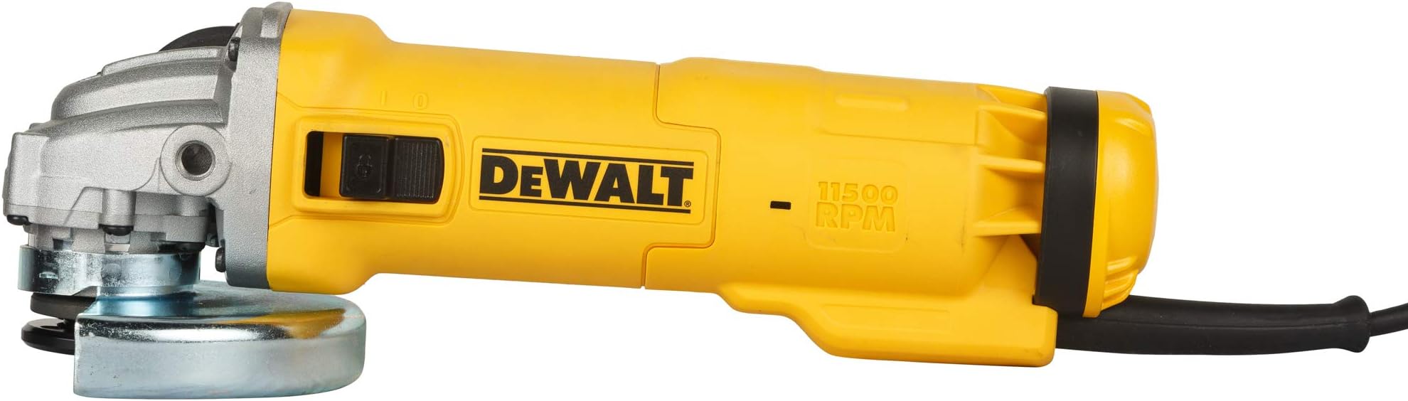 DWE4215 1200Watt 125mm Heavy Duty Medium Angle Grinder with DES Technology and Innovative Anti Vibration system (5in)