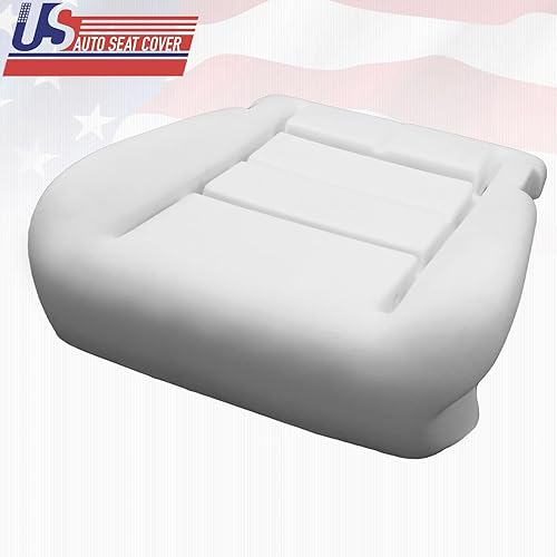 Miniatura 4 de Funda para asiento de coche de 2002 compatible con Ford F250, F350, F450, F550, Lariat, almohadilla de espuma en la parte inferior del conductor