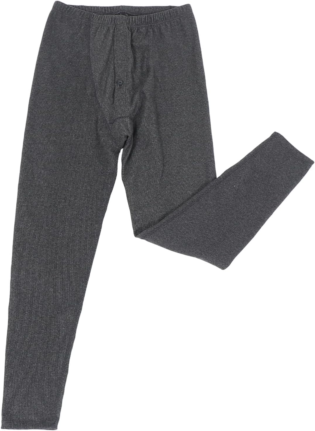 BESPORTBLE Men’s Thermal Underwear Bottoms Traceless Elastic Warm Keeping Pant Autumn Long Johns Black XXXL for Winter Cold Weather