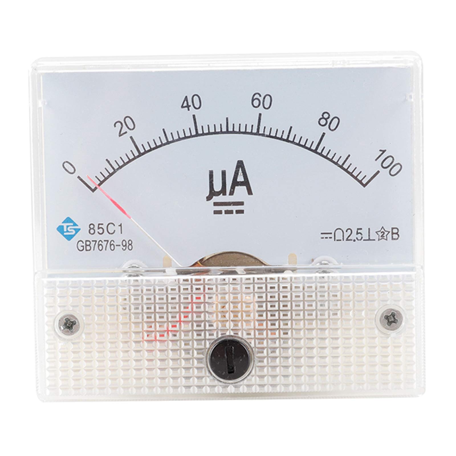 AMP Microamp Amperometro Corrente Meter Gauge DC 0-100uA