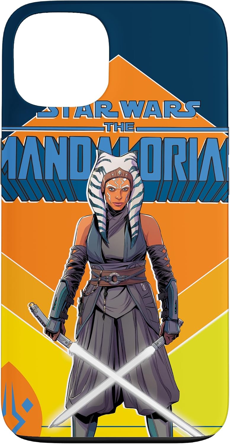 Star Wars The Mandalorian Ahsoka Tano Retro Comic Book Cover Case for iPhone 13 Pro Max