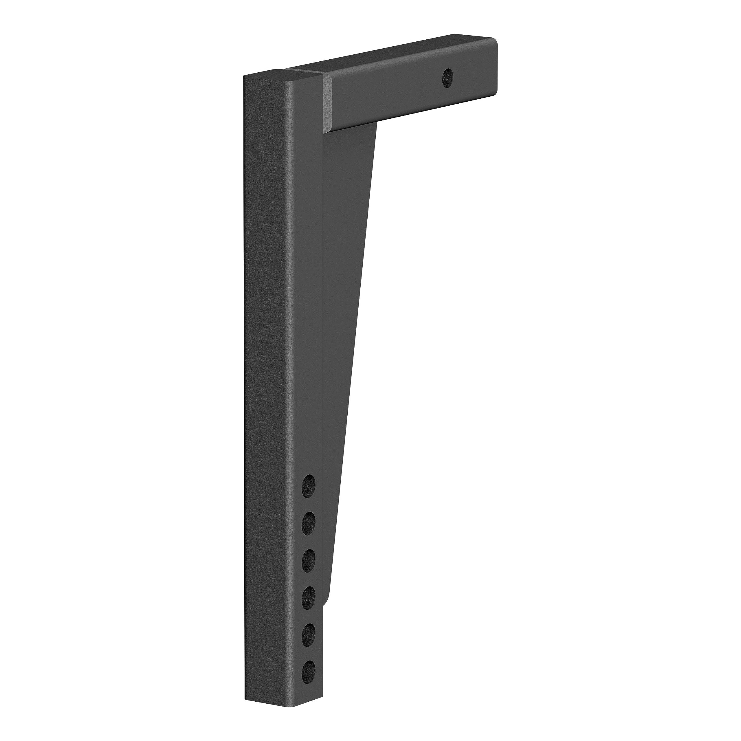 CURT 17125 Replacement Weight Distribution Hitch Shank, 2-Inch Receiver, 14-1/2-Inch Drop, Black