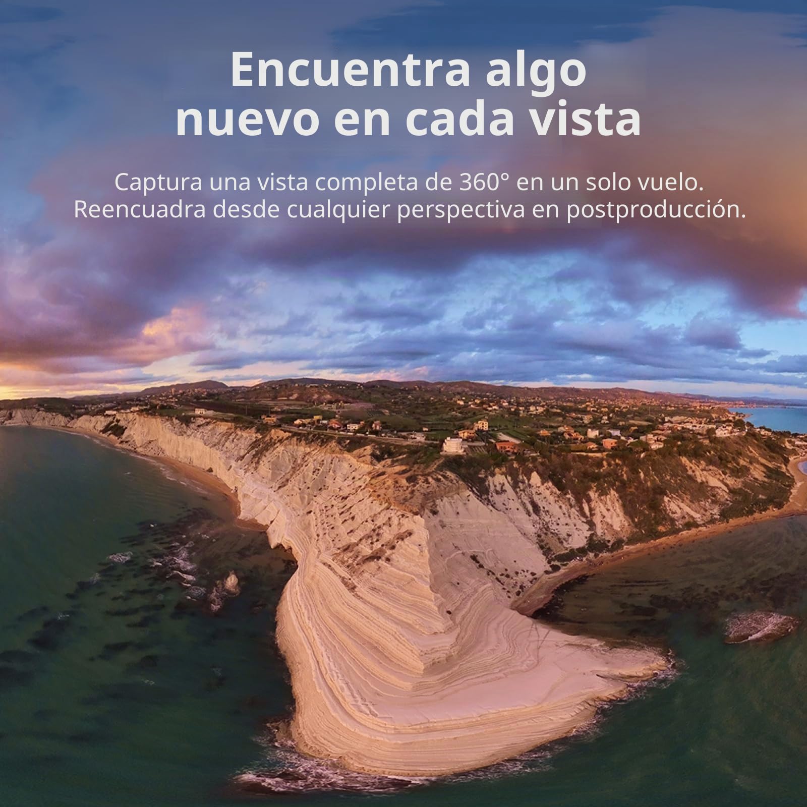Pack DJI Avata 360 Vuela Más (RC 2) con Bundle, dron 360° con imagen 360° de 1 pulgada 8K para FPV y filmación aérea, Incluye RC 2 y tres baterías, dron con cámara de hélices (Multiple Accessory)