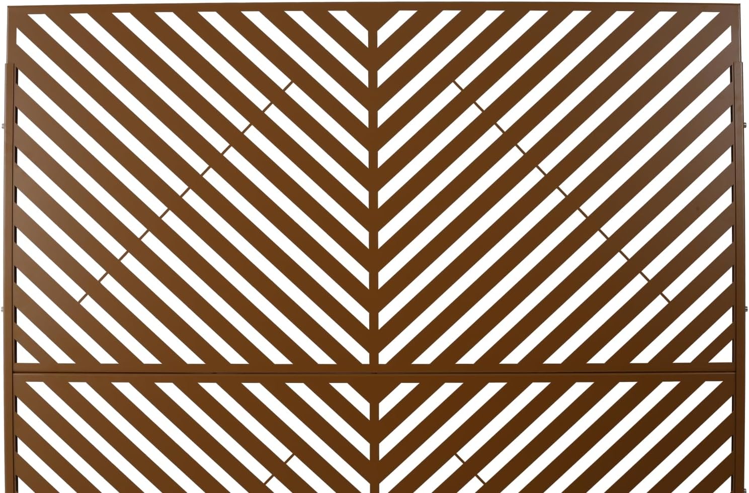 Outdoor & Indoor Privacy Screen Metal Privacy Screen 76" H×48" W