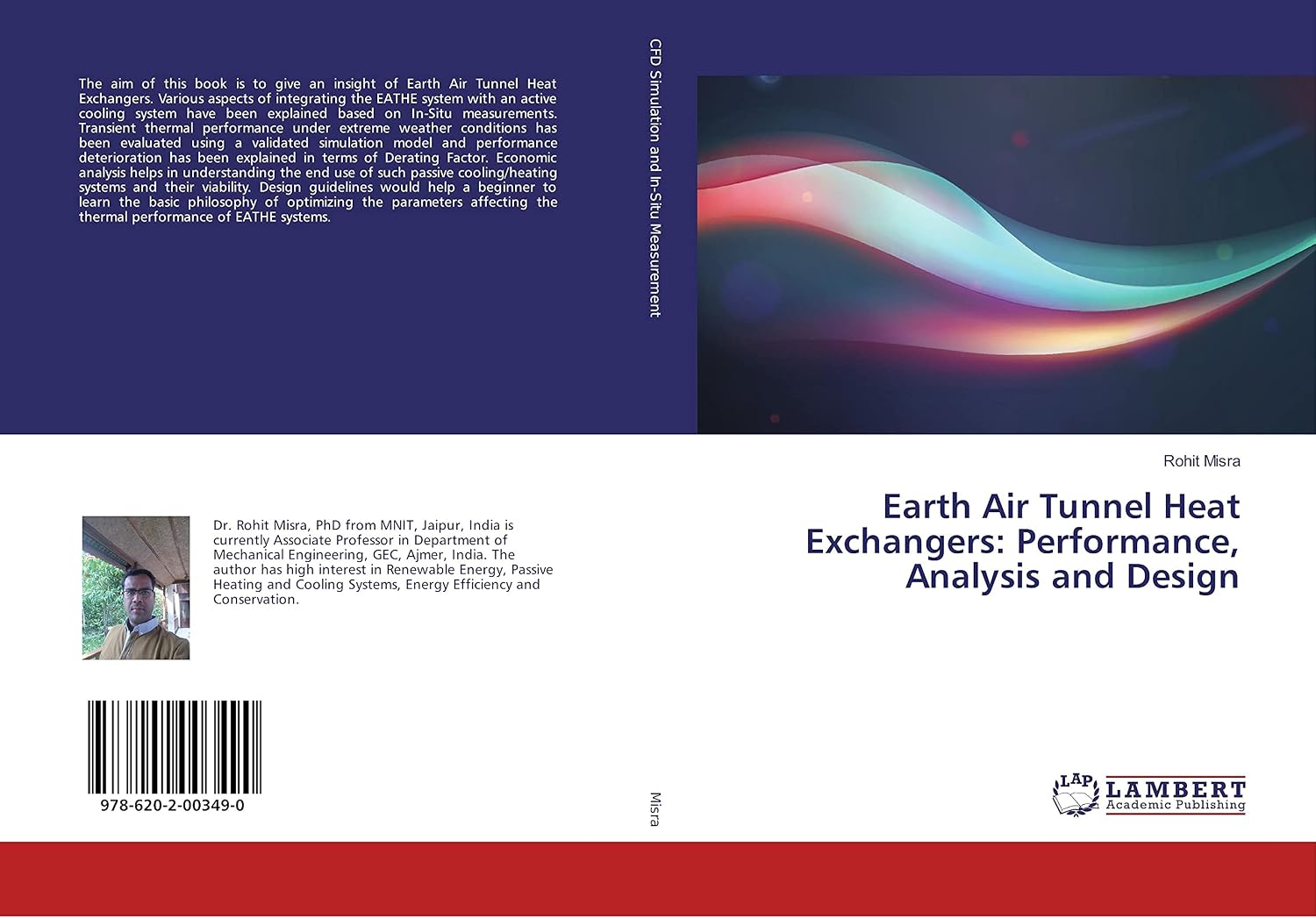 Earth Air Tunnel Heat Exchangers: Performance, Analysis and Design ...