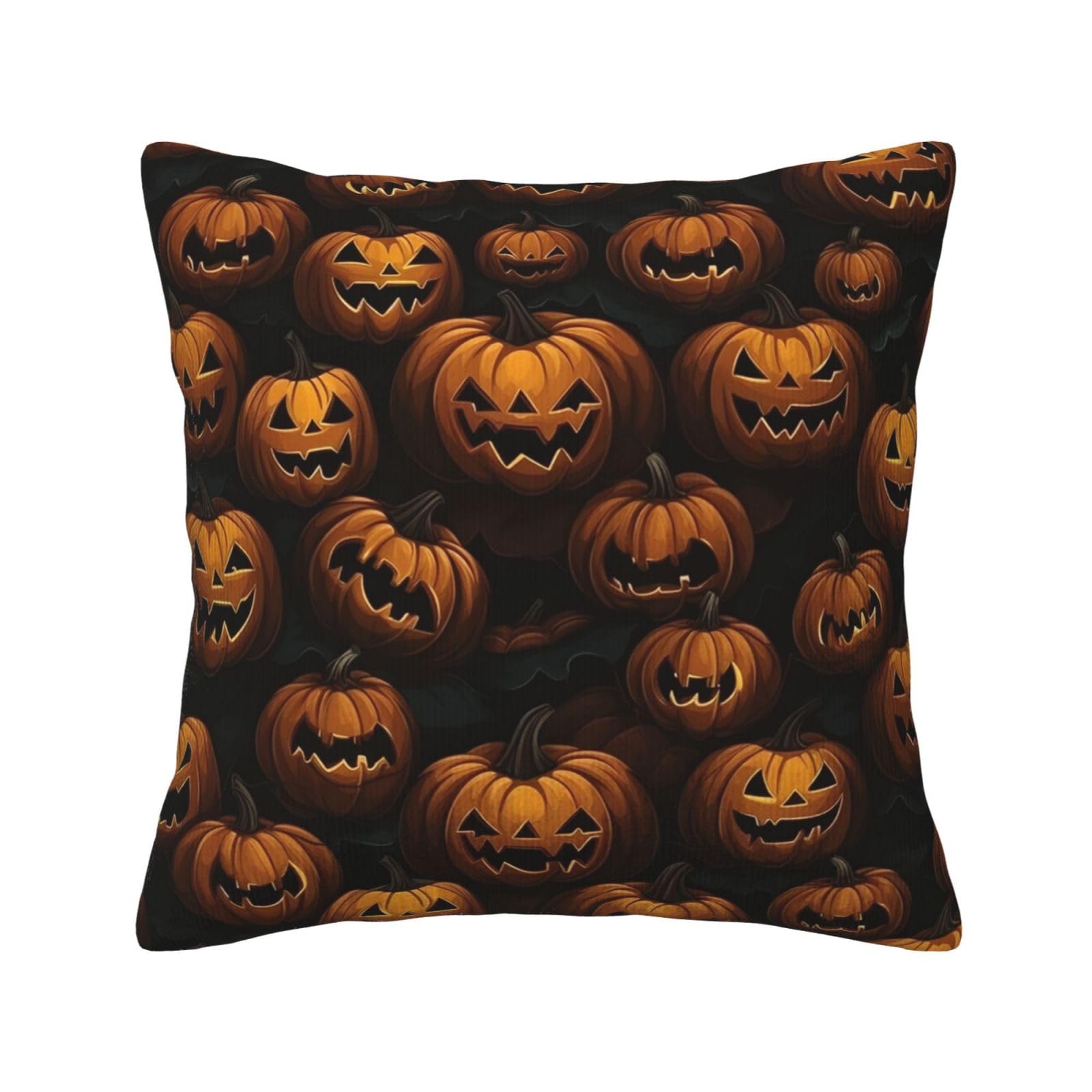 Housse de coussin citrouille en velours pour adoucir et décorer votre canapé