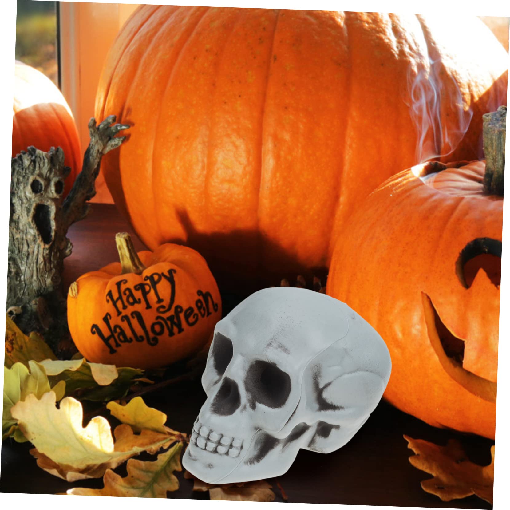 Alipis 32 Piezas De Esqueleto De Halloween Adornos De Calavera Mini Estatuilla Divertida Adorno para El Hogar Calavera para El Hogar Manualidades De Halloween Decoración De Cráneo