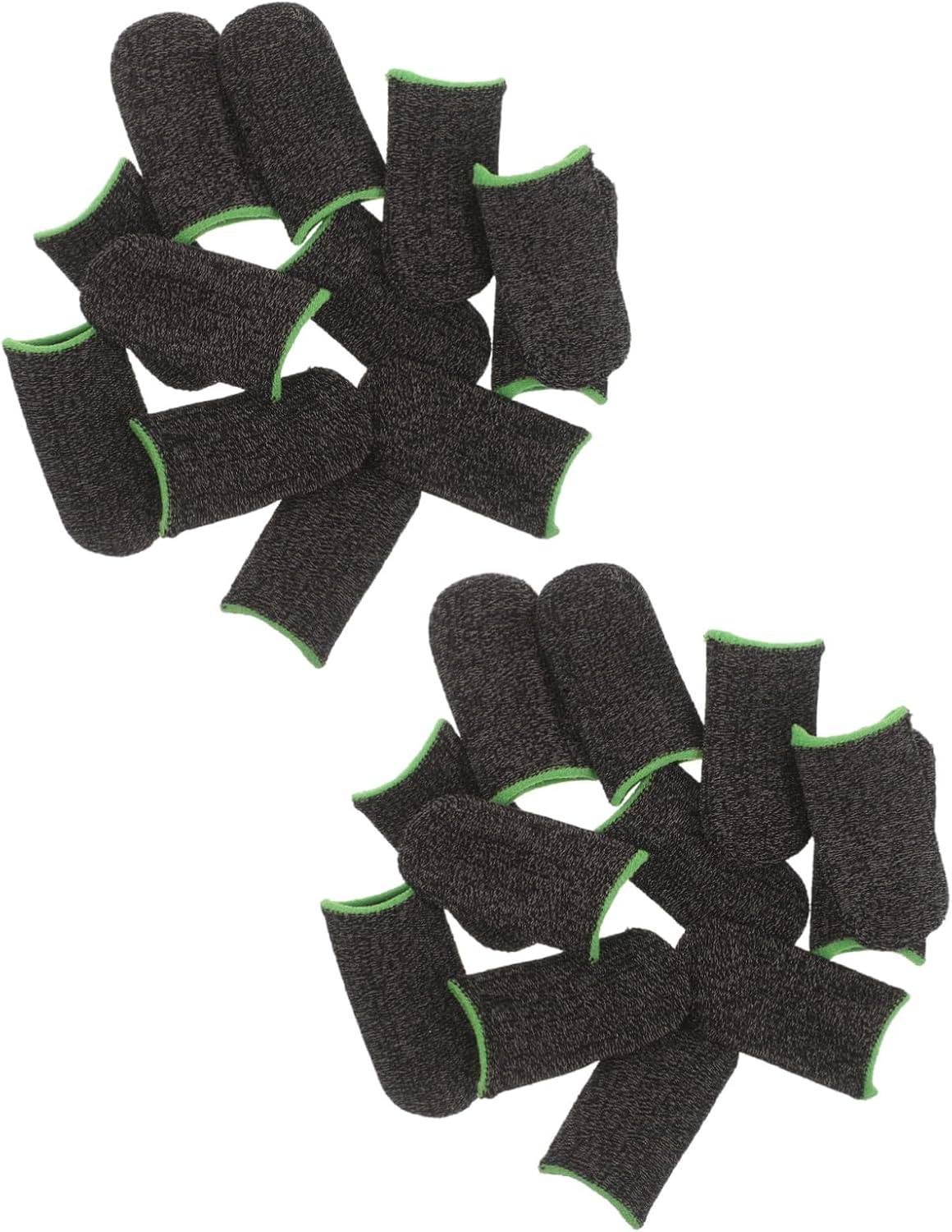 40 Pairs Thumb Finger Sleeves for Touchscreen Gaming, Breathable