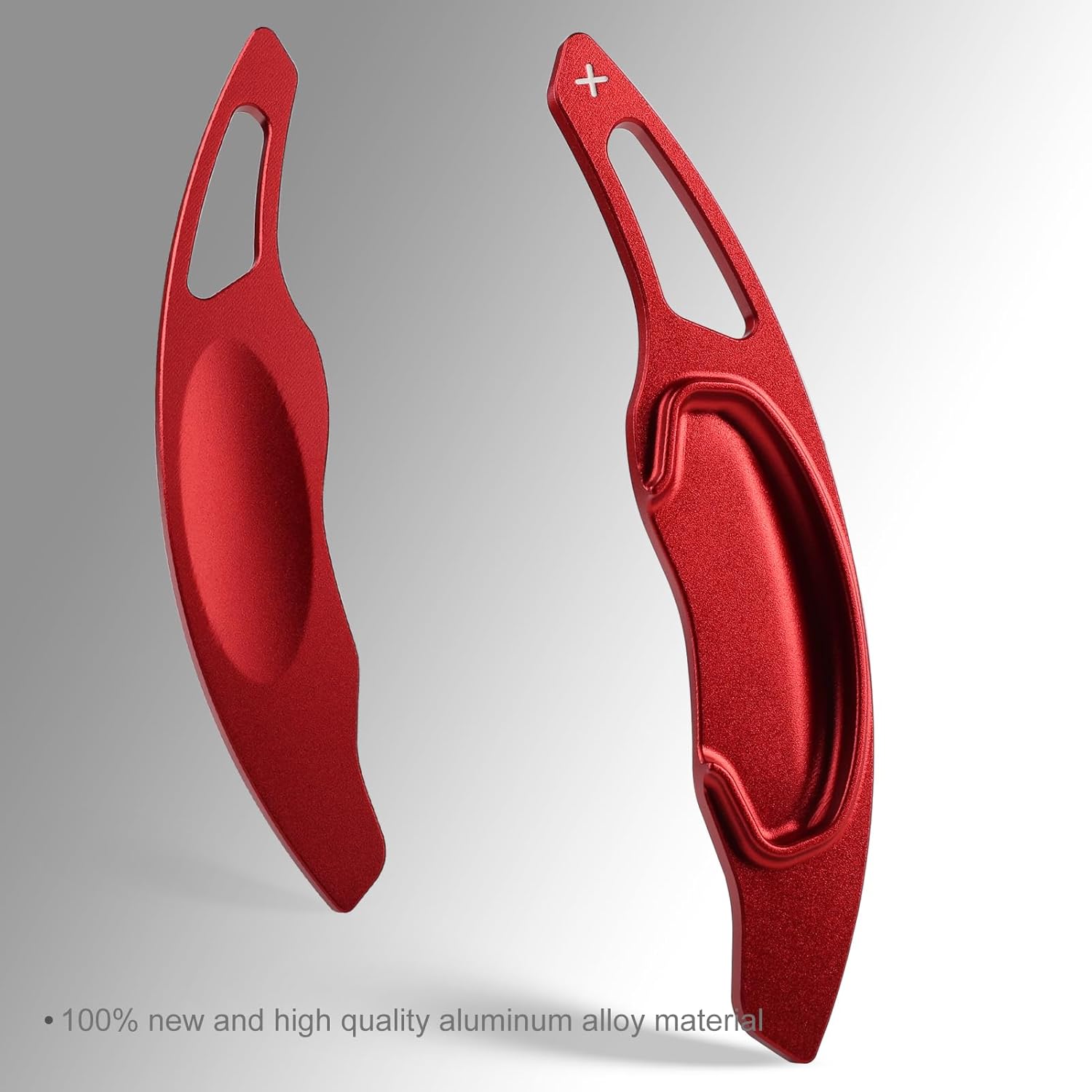 Thenice Compatible with Honda Civic Aluminium Alloy Paddle Shifters Paddle Shift Extension for 11th Gen Civic 2022-2026, Accord/CR-V 2023-2026 (Red)