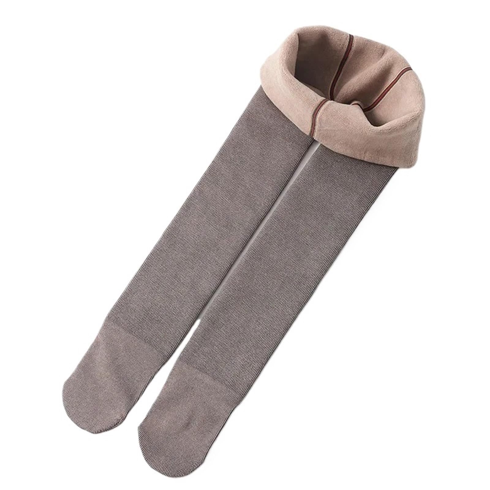 Collant invernali for bambine e ragazze in velluto – Leggings for bambini in cotone e poliestere addensato | Neve calda Mantieni i collant caldi
