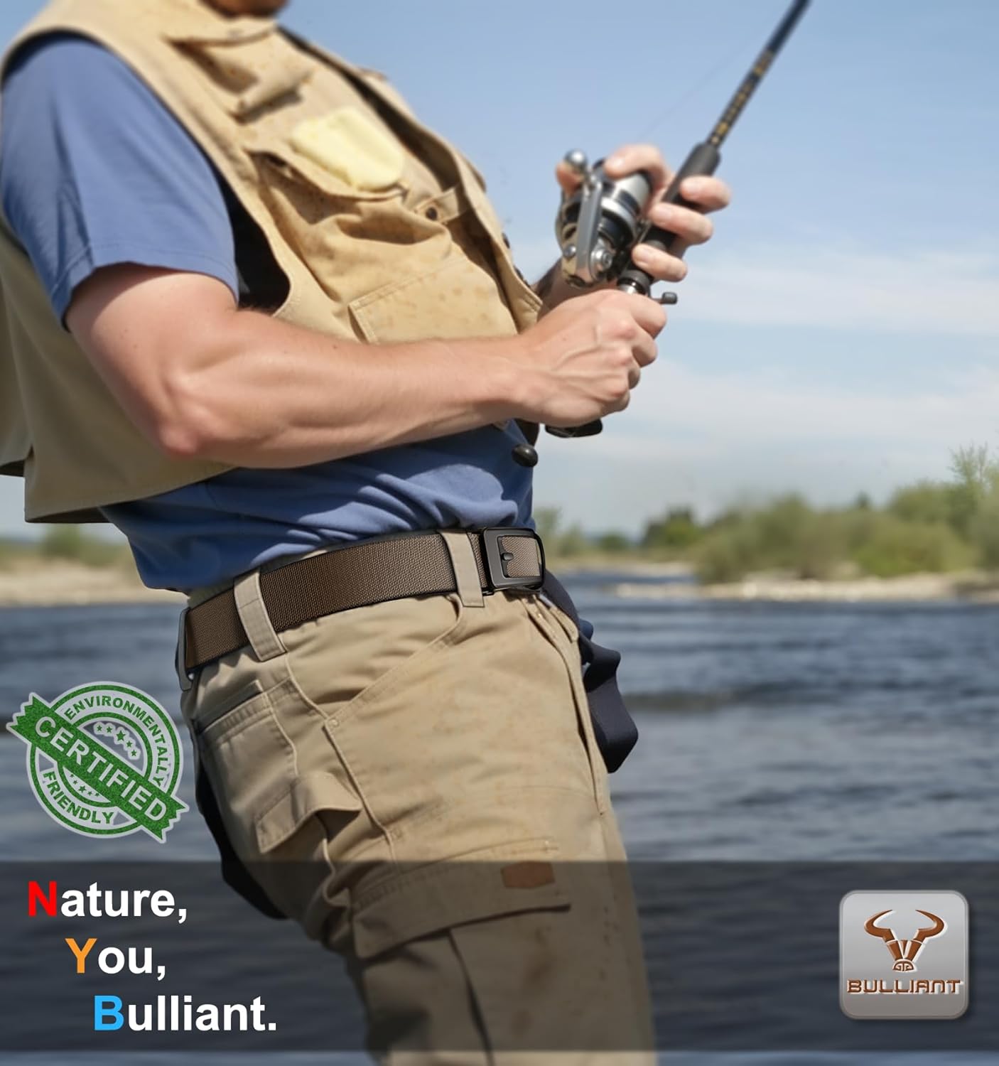 BULLIANT Men Belt Multi-Pack,Stretchable Ratchet Belt Adjustable For Men Gift Golf Casual Jeans Precise Fit - Image 6