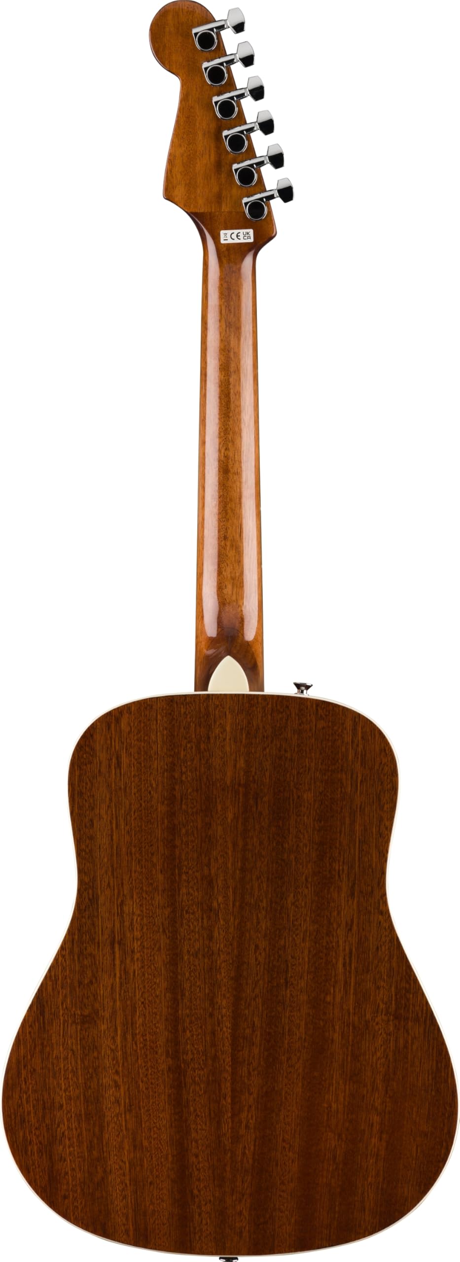 Fender California Standard Redondo Mini-Akustikgitarre Sapele-Decke natürliches Sapele Tasche