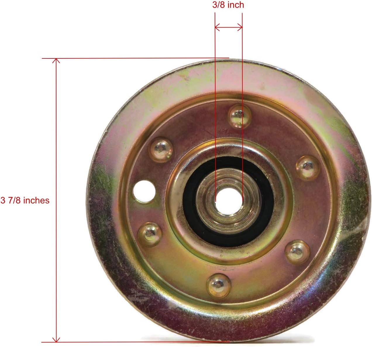 2 Pack AYP Sears Poulan Flat Idler Pulley 173438 131494 Husqvarna 532173438 ;#by:lees24