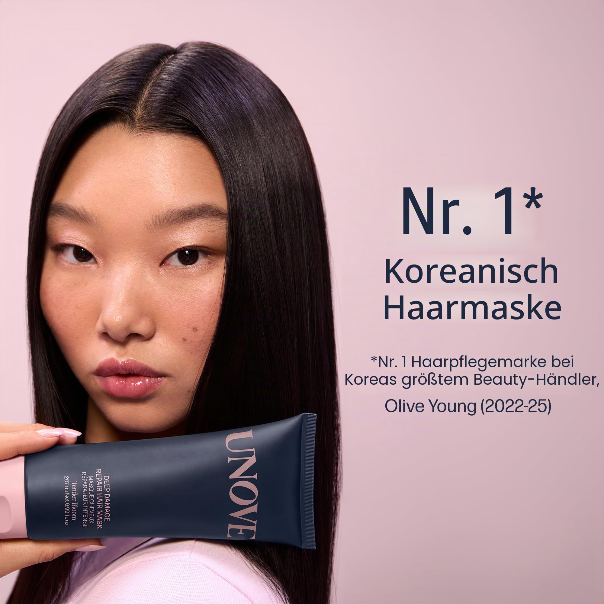 UNOVE Tiefgehende Schadensreparatur Haarmaske - Protein Haarkur & Haarmaske für geschädigtes Haar | Tiefe Konditionierung & Keratin Haarmaske für trockenes, krauses Haar | Koreanische Haarpflege |