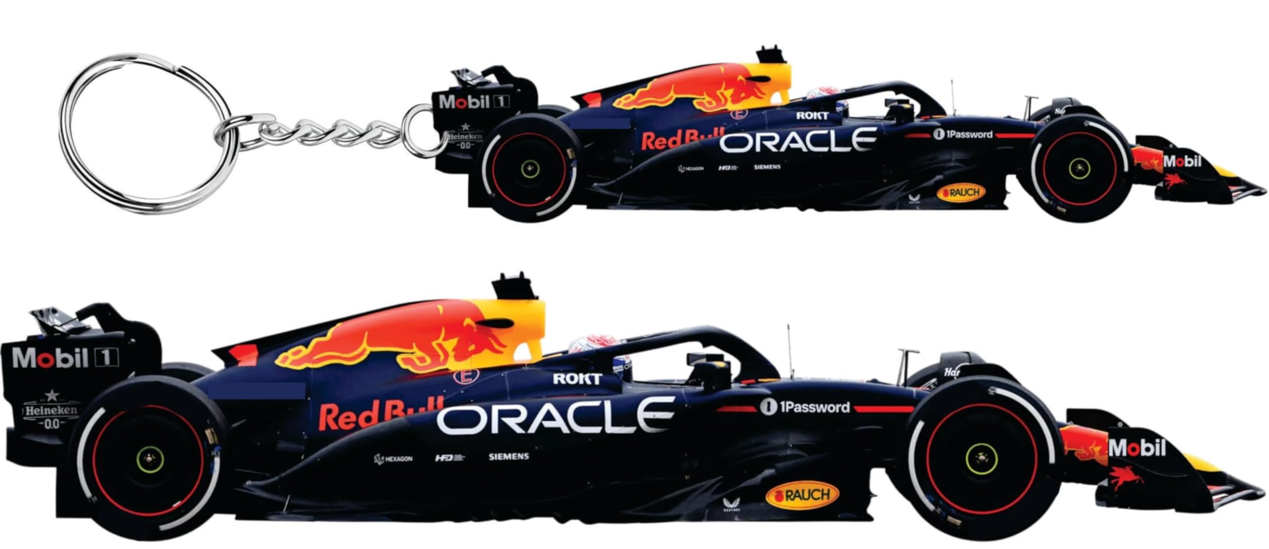 Studio64 Formula 1 RB Racing Acrylic Fridge Magnet and Keychain Combo,-picture-15