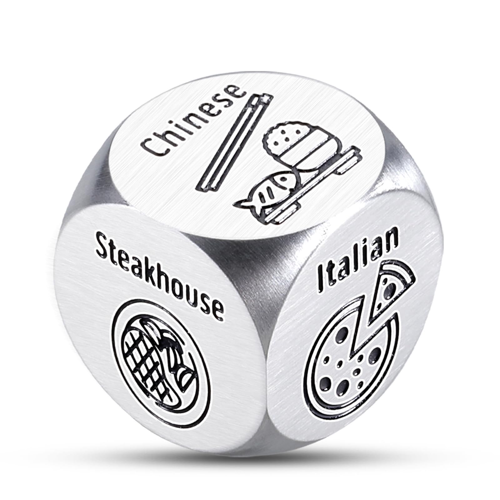 Funny Food Dice 6 Year Anniversary Iron Gifts for Him Boyfriend, 6th Anniversary for Men Husband Boyfriend, IronAnniversary for Him Her Valentine Day