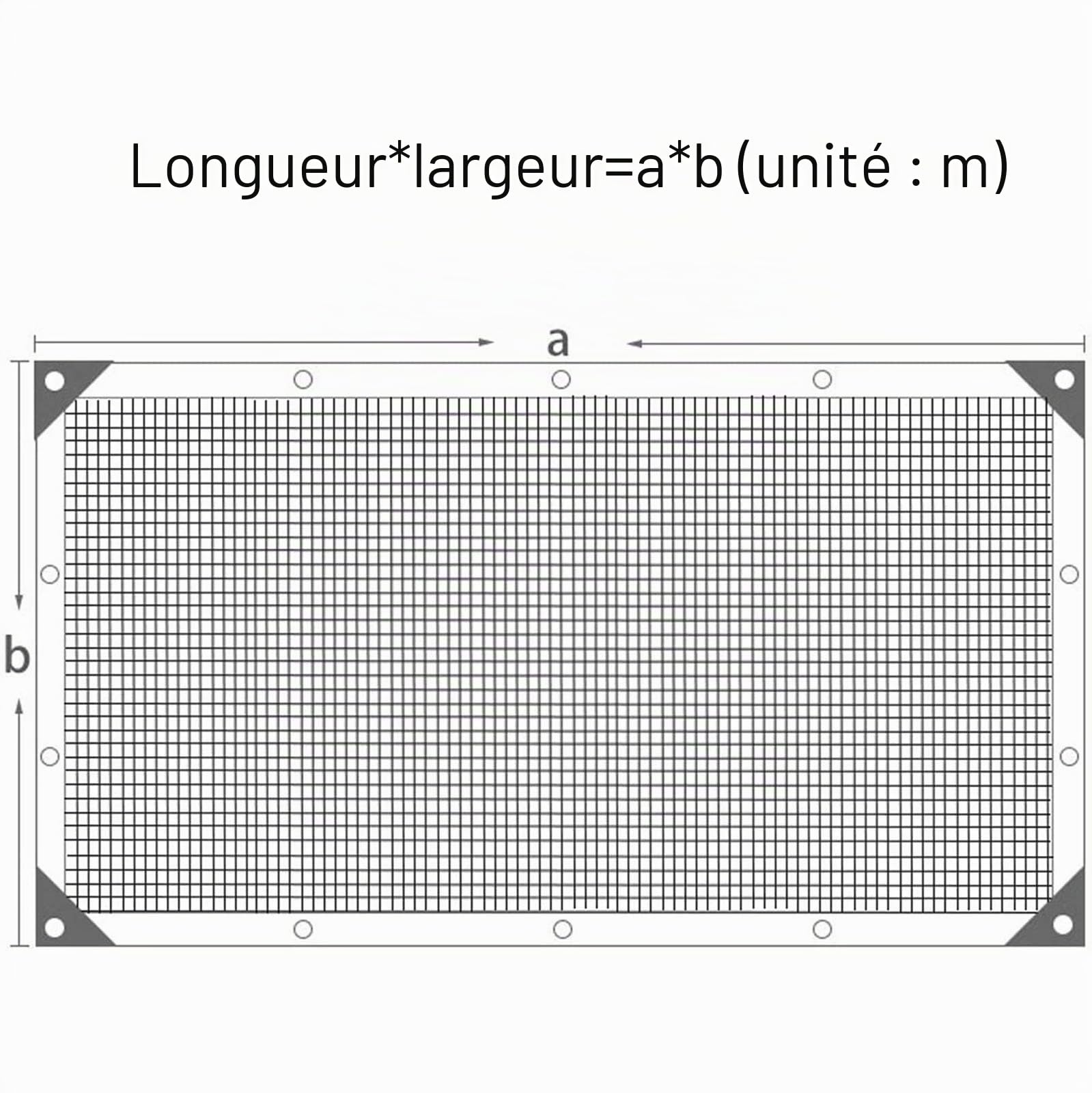 4x10m Voile D'ombrage Rectangulaire, Toile D'ombrage De Plein Air, Filet Protection Solaire Serre, Filet D’Ombrage avec Oeillets, Tissu Respirant - pour Plantes De Jardin Grange