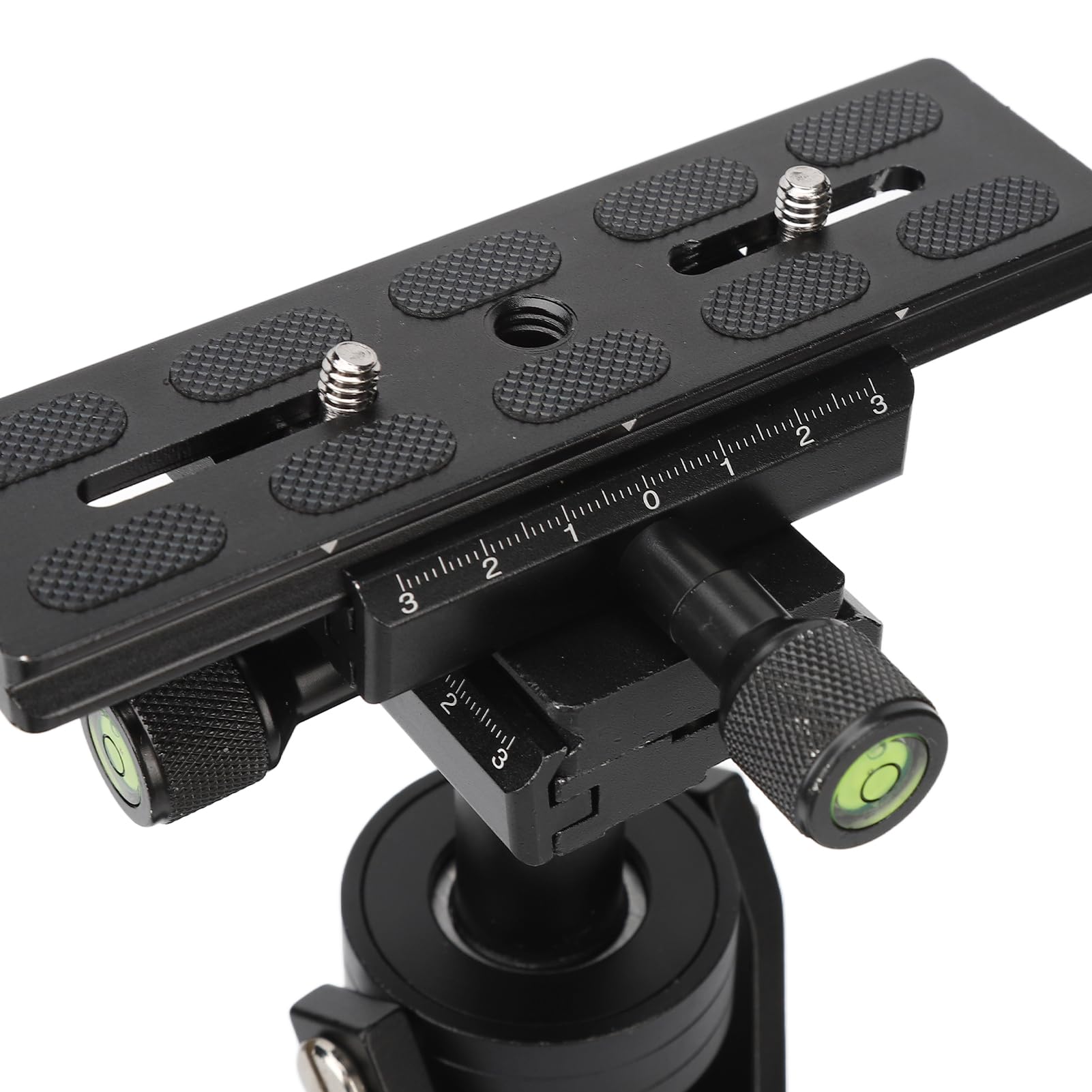 Estabilizador de Cámara de Vídeo Estabilizador Antivibración Portátil SLR Ligero de 3 Ejes para Grabación de Vídeo, Aleación de Aluminio, Extensión de 10 Cm de