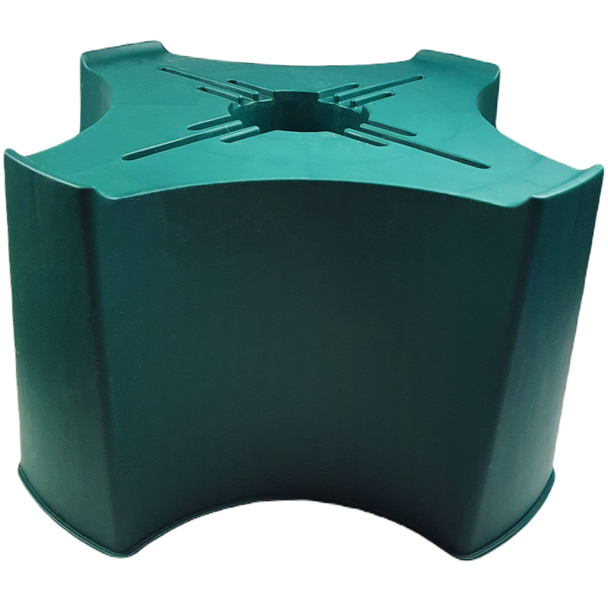 Water Butt Stand, Sturdy Strong Stand Suitable for 200L, 210L & 250L shaped Waterbutts and Barrels - Off the Ground Waterbutt Stand - Dark Green