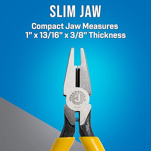 Miniatura 6 de jonard jic-891 Conector – Crimpadora Con Side Cutter, 5 – 13/16" de longitud