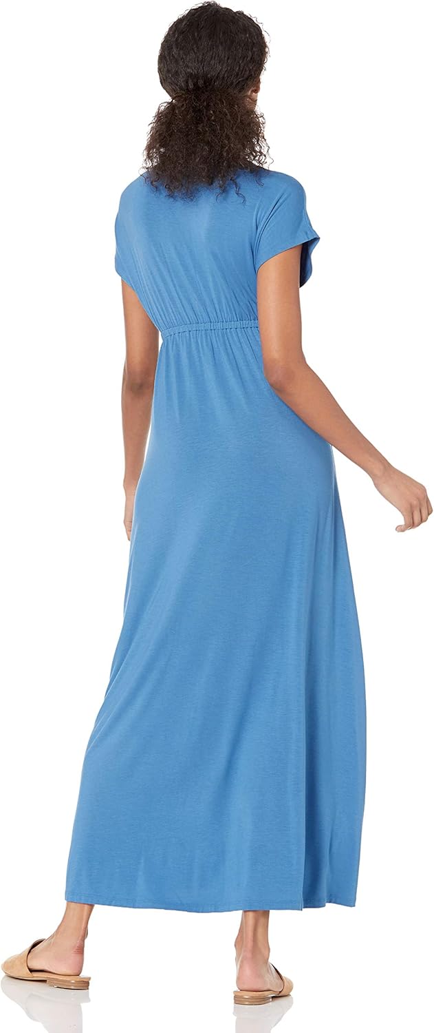 Amazon Essentials Women's Waisted Maxi Dress (Available in Plus Size) - Image 3